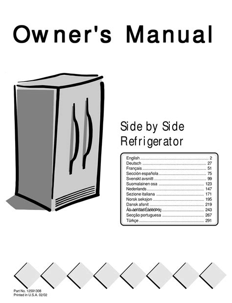 Maytag 12591308 Manual pdf